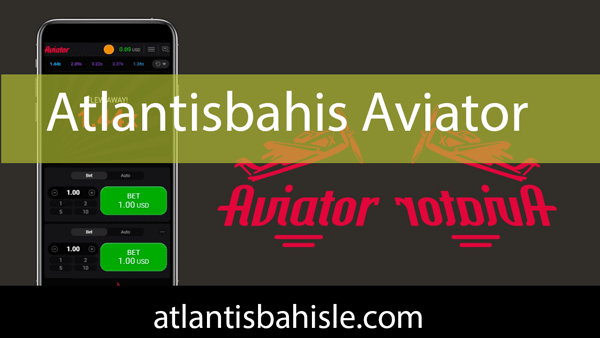 Atlantisbahis aviator oyununu güvenle takdim etmektedir.